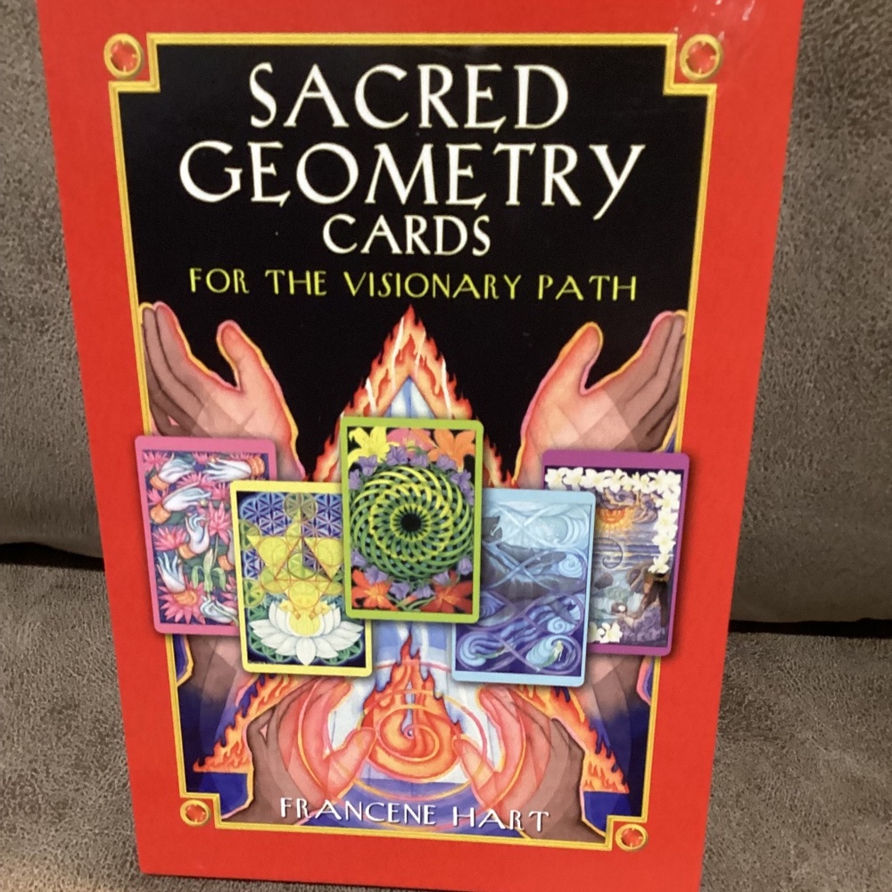 Sacred geometry, Oracle cards deck and book